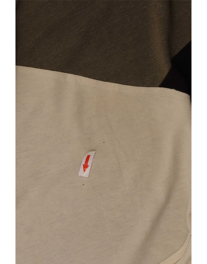 Мужская футболка Jack & Jones Top Medium Khaki Colorblock
