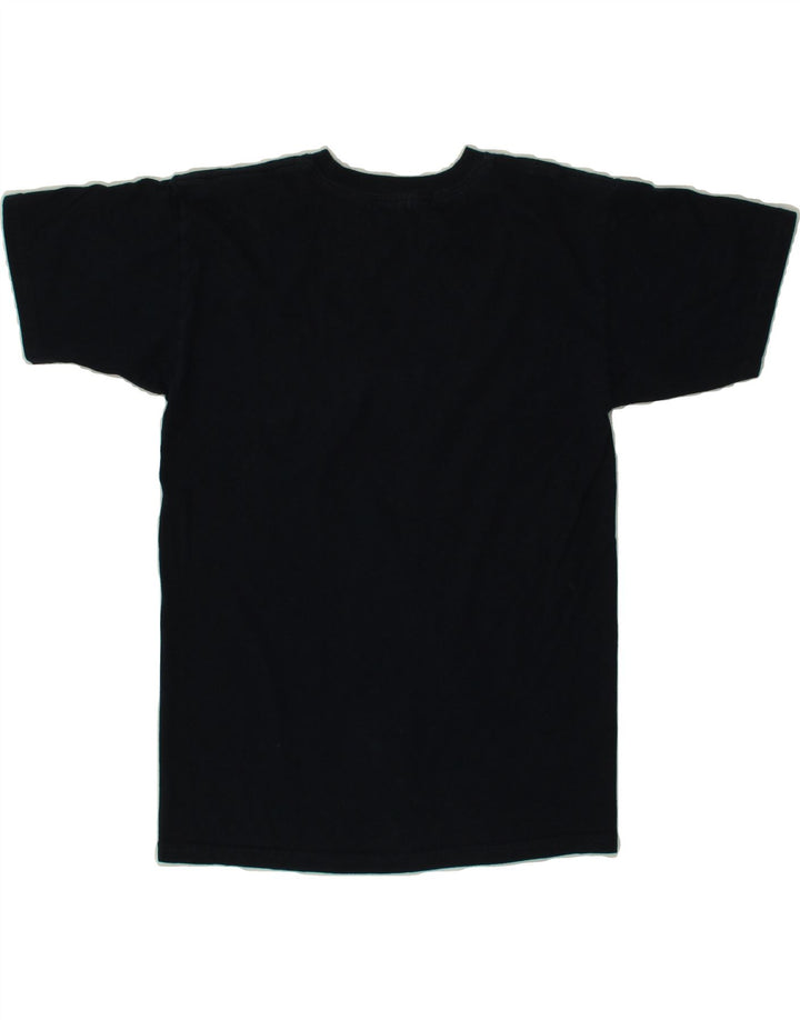 HURLEY Mens Graphic T-Shirt Top Small Navy Blue Cotton Vintage Hurley and Second-Hand Hurley from Messina Hembry 