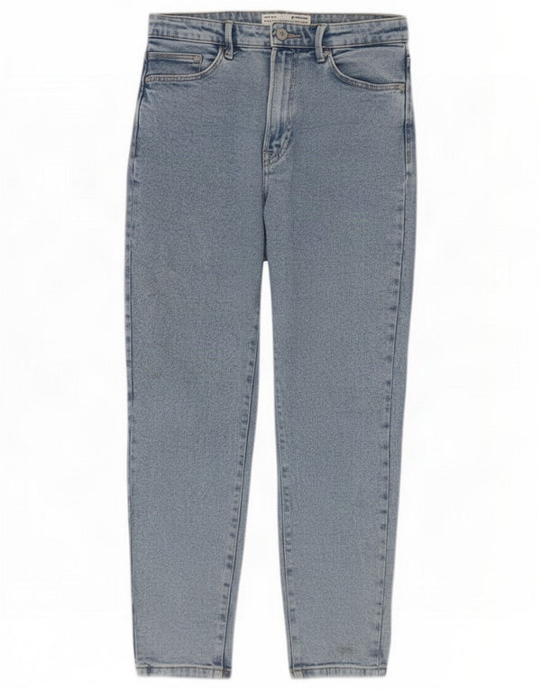 Женские джинсы Stradivarius Mom Slim UK 12 Medium W30 L26 Синий