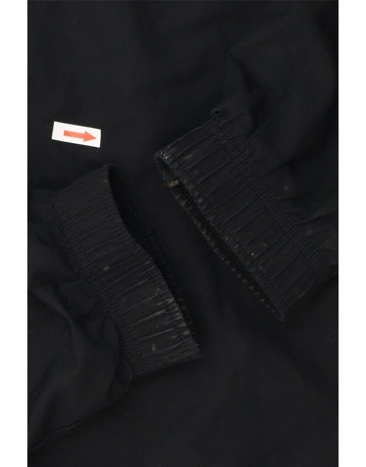 Мужская спортивная куртка Nike UK 38/40, средний черный полиэстер