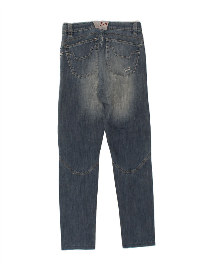 VINTAGE Womens Slim Jeans W30 L30 Blue Cotton Vintage Vintage and Second-Hand Vintage from Messina Hembry 