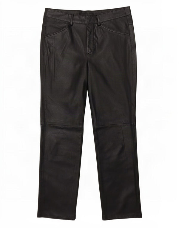 Женские брюки из искусственной кожи Urban Outfitters UK 14 Medium W30 L29 Черные