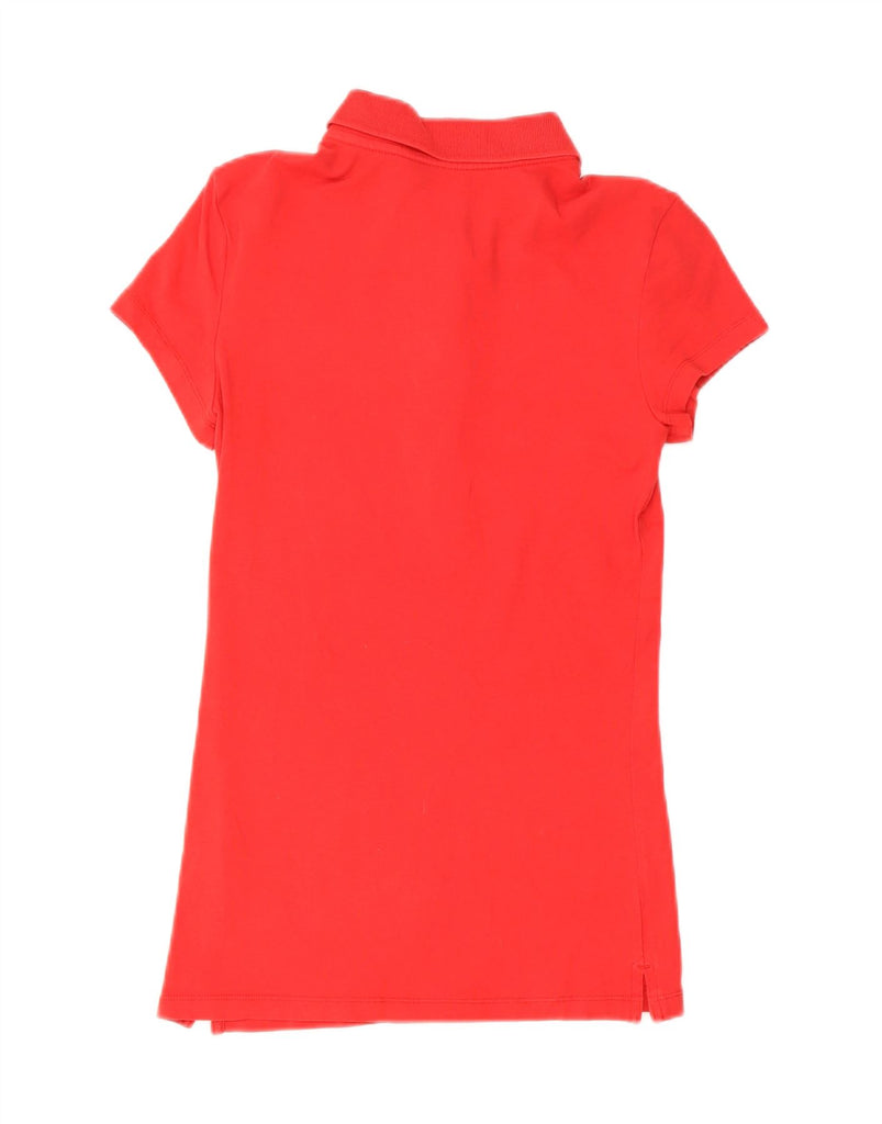 NIKE Womens Polo Shirt UK 4/6 XS Red Vintage Nike and Second-Hand Nike from Messina Hembry 