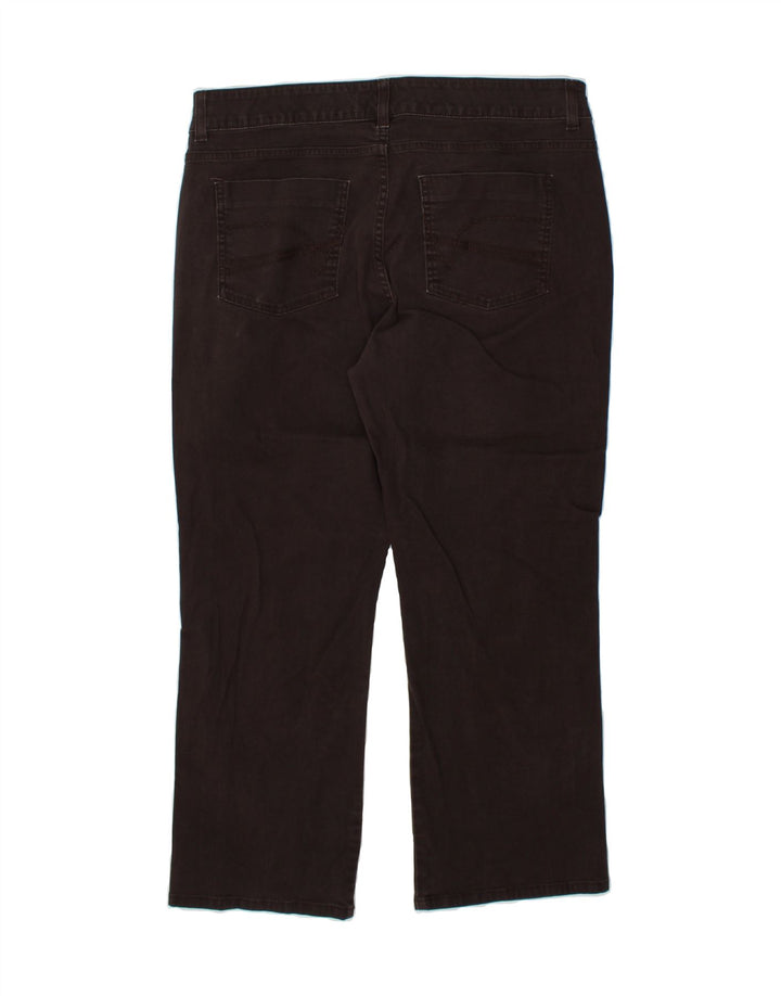 LEE Womens Bootcut Casual Trousers W36 L29 Brown | Vintage Lee | Thrift | Second-Hand Lee | Used Clothing | Messina Hembry 