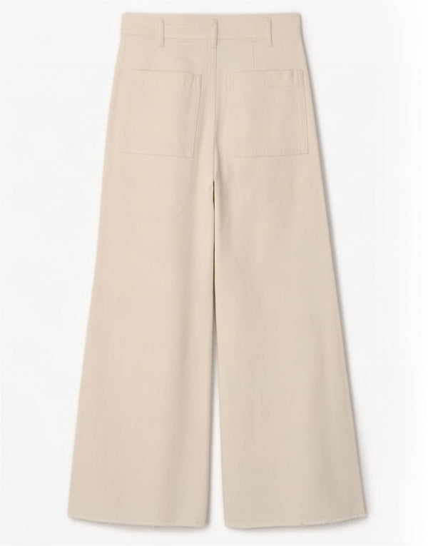 Женские прямые джинсы Zara The Marine с высокой посадкой EU 34 2XS W24 L27, белые