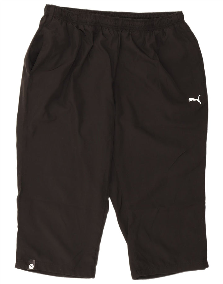 Мужские спортивные шорты-бермуды с рисунком Puma 2XL, черные