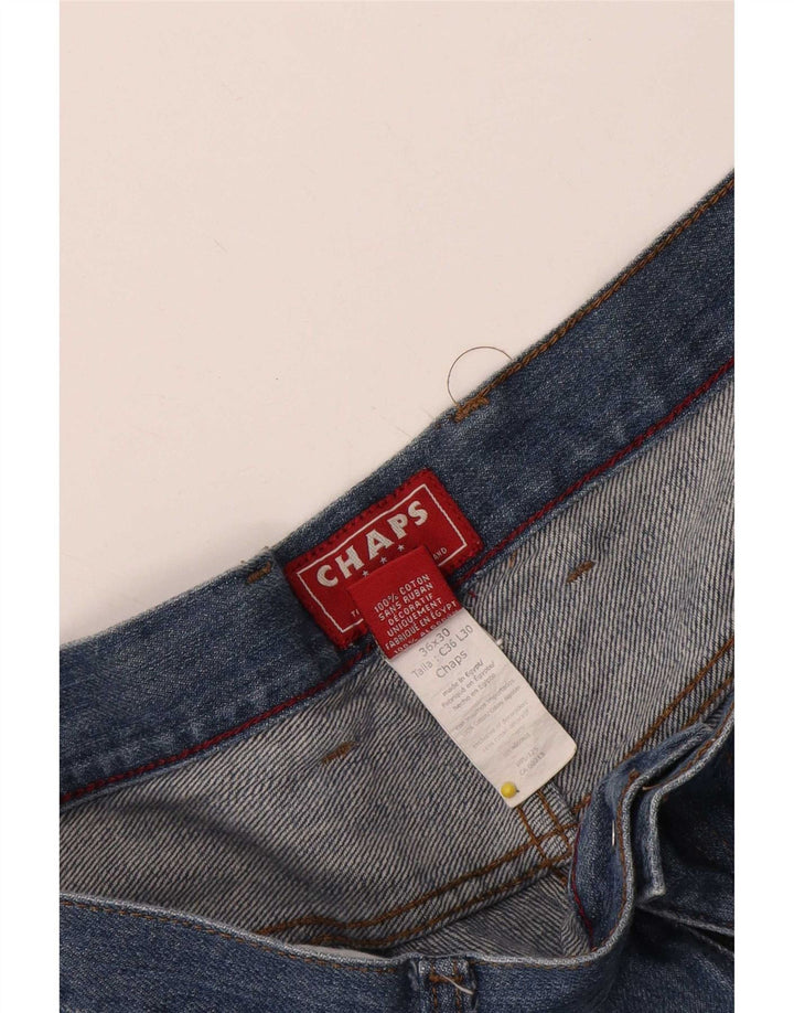 Мужские прямые джинсы Chaps W36 L30, синий хлопок