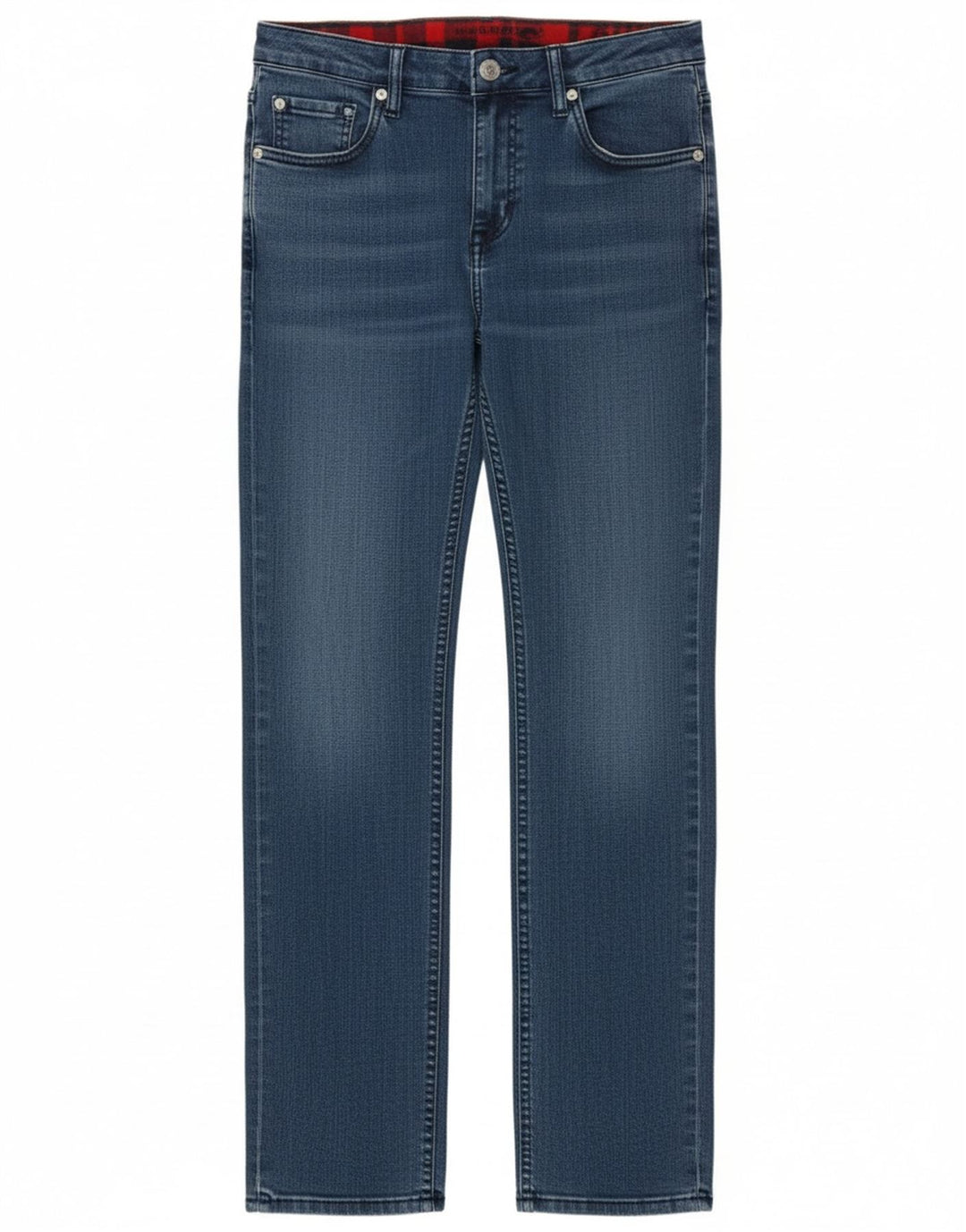 Прямые джинсы Levi's 514 для мальчиков 15–16 лет W29 L31, синий хлопок