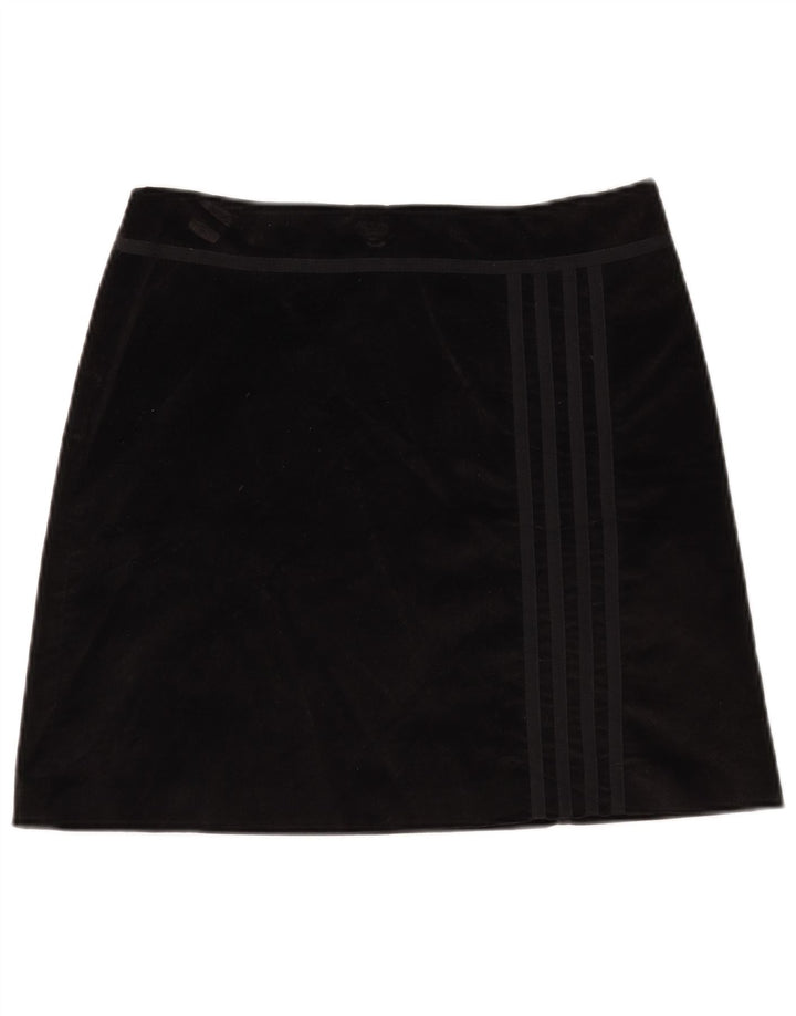 Женская бархатная мини-юбка Penny Black UK 12 Medium W30 Черная вискоза