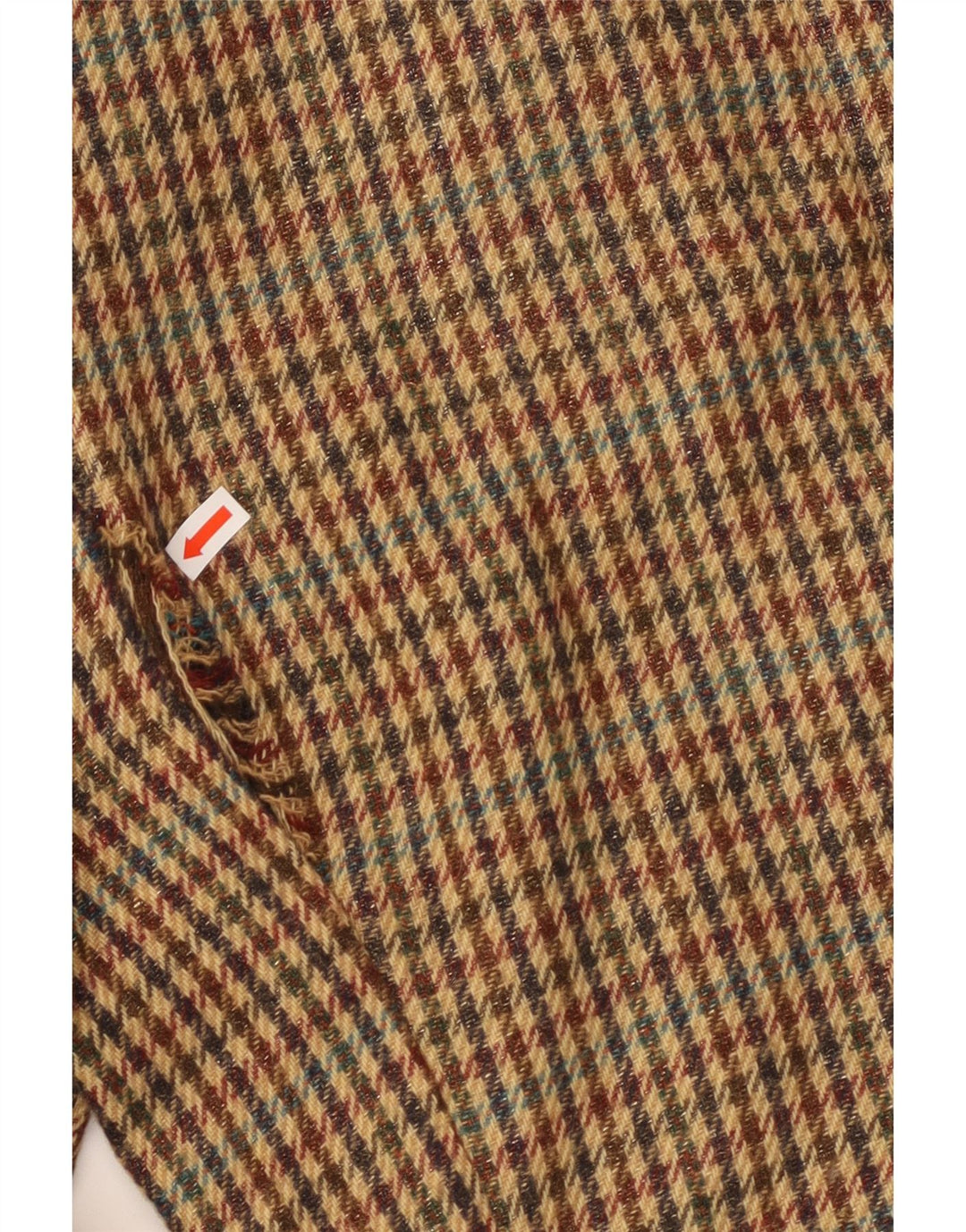 Женский пиджак на 1 пуговице RICH & ROYAL EU 38, средний коричневый с узором «гусиные лапки»