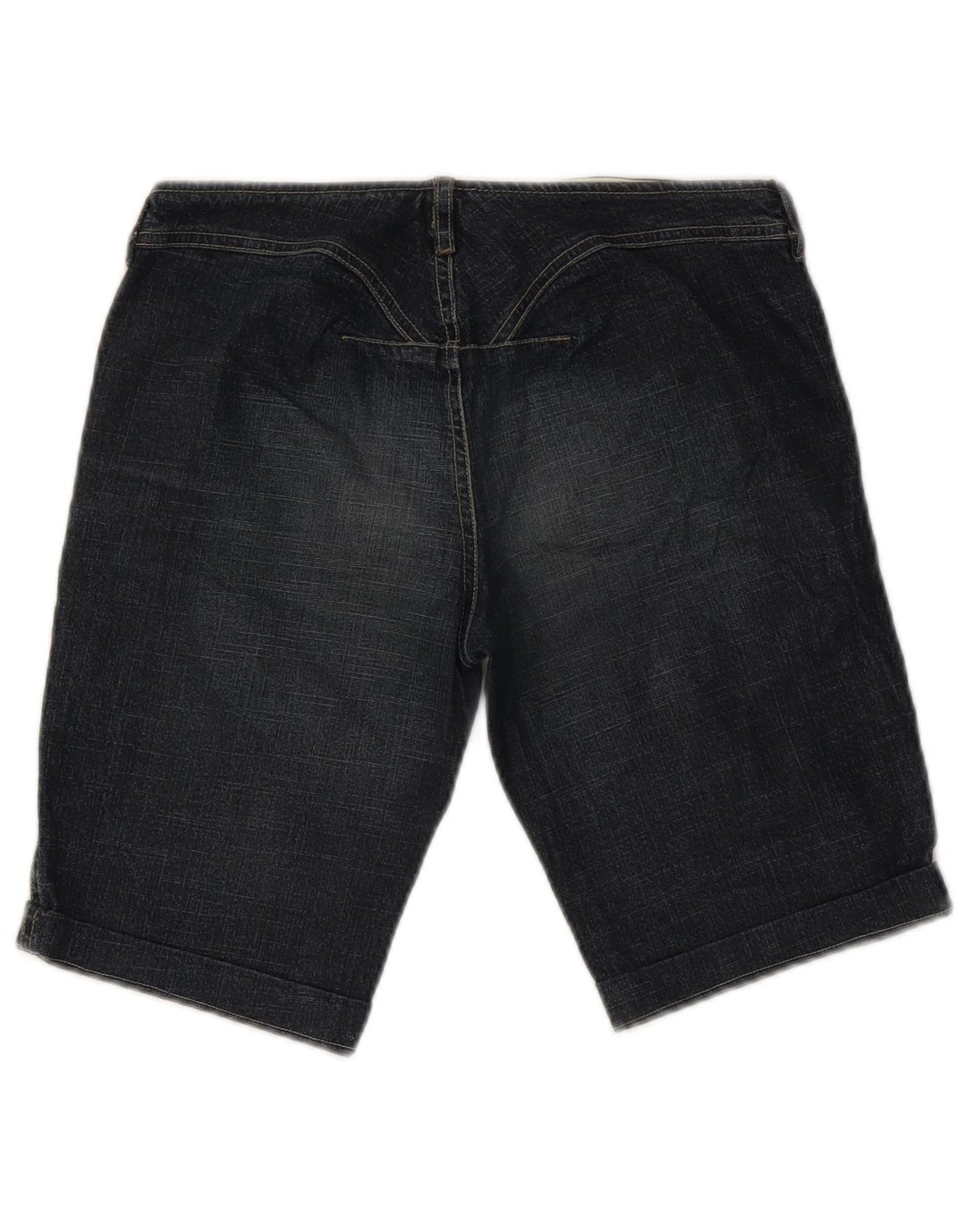 Женские джинсовые шорты Diesel W28, хлопковые, среднего синего цвета