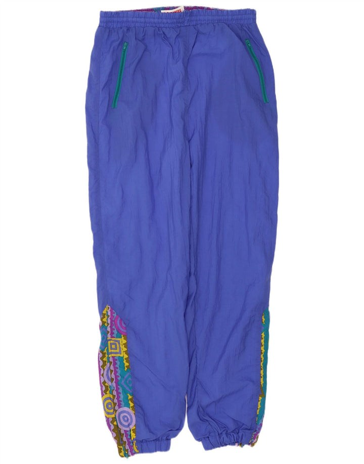 Мужской спортивный костюм свободного кроя J Jeantex, средний синий с геометрическим узором, полиамид