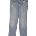 Мужские потертые узкие джинсы Reiss W32 L30, синие, хлопок