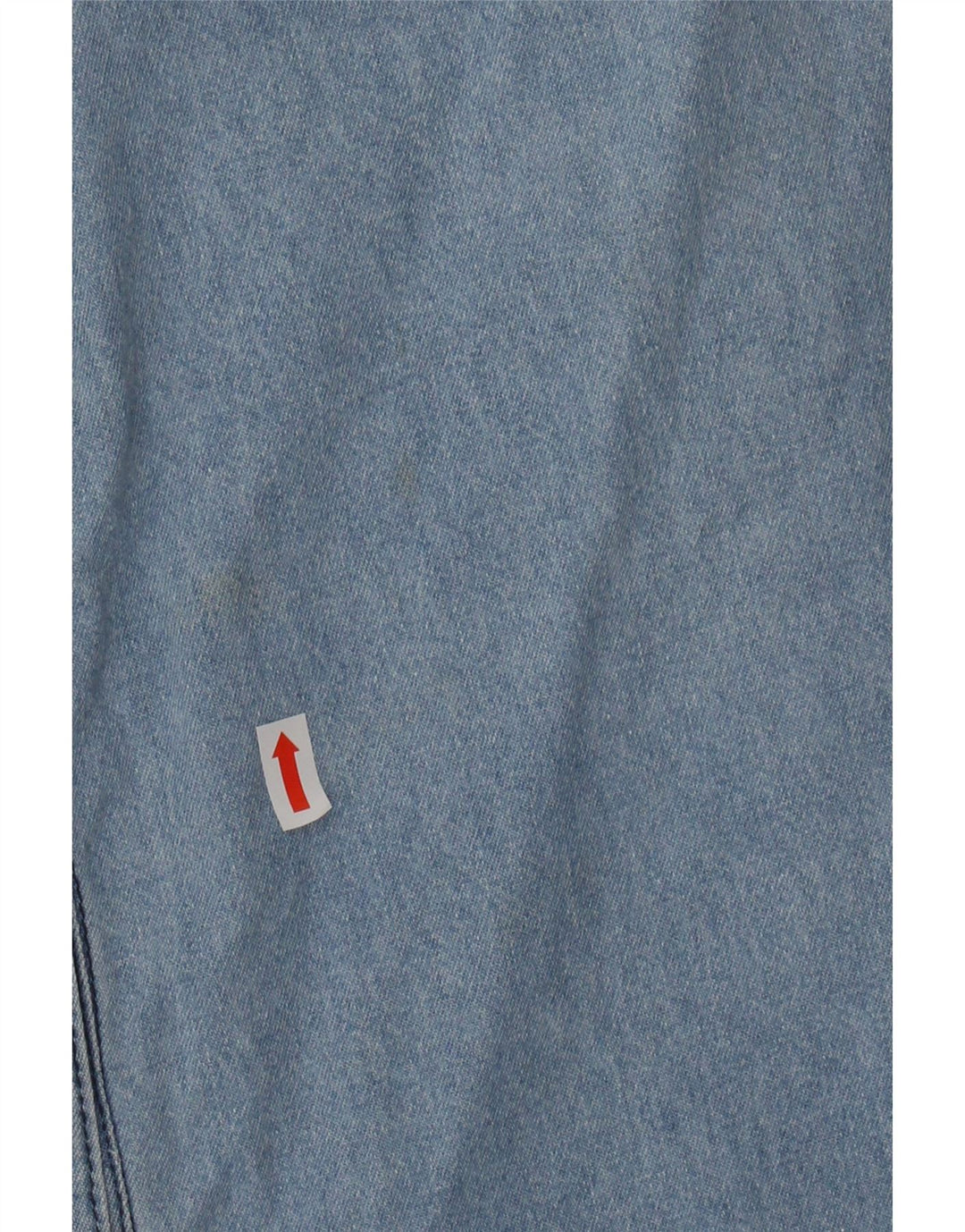 CARRERA Мужская джинсовая рубашка с коротким рукавом, размер 43/44 XL, синяя, хлопок