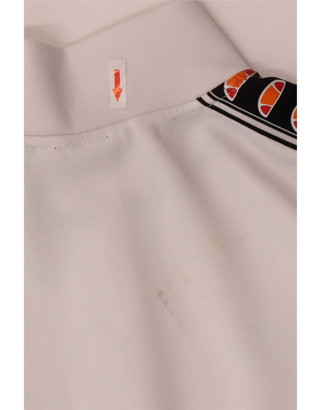 Мужской спортивный костюм Ellesse, верхняя куртка, маленький белый спортивный костюм из полиэстера