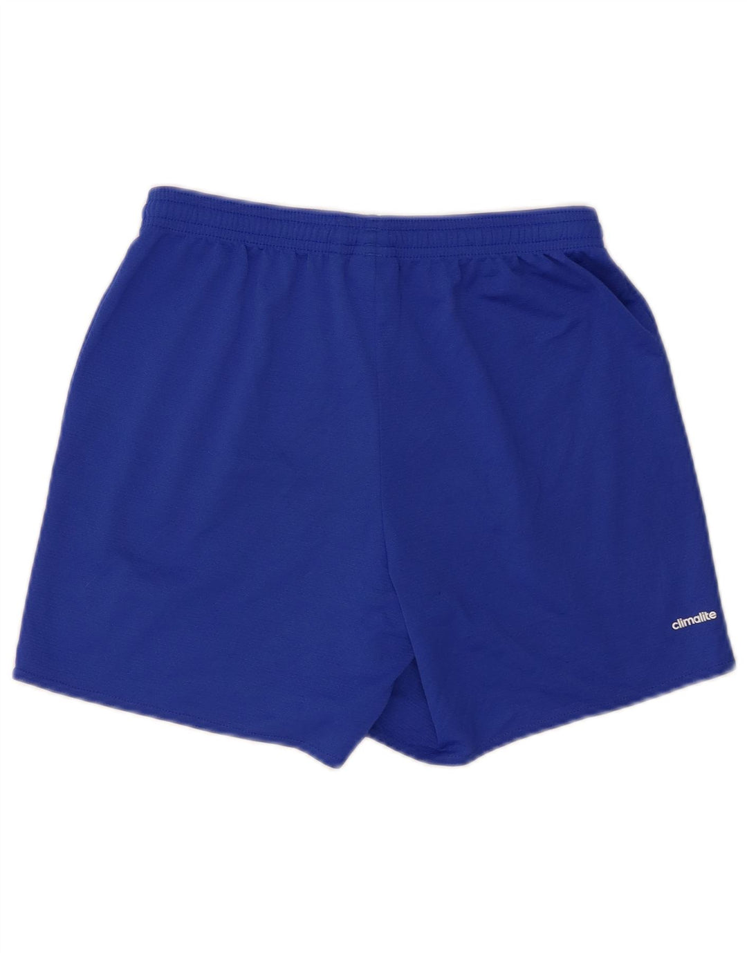 Женские спортивные шорты Adidas Climalite UK 10, маленькие синие, полиэстер