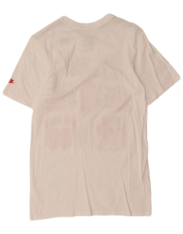 Мужская футболка с графическим вырезом Nike Athletic Cut Top XS, белая
