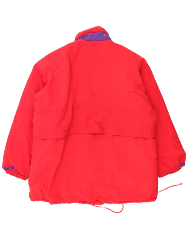 Винтажная мужская ветровка UK 44 2XL Красный полиамид