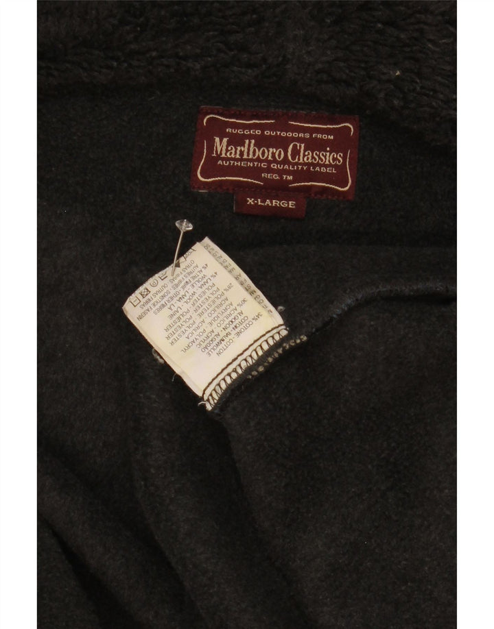 Мужская куртка-бомбер Marlboro Classics UK 42 XL в разноцветную клетку