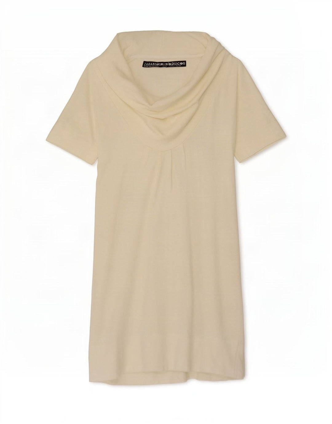 Женское платье прямого кроя Zara UK 14, большой белый цвет
