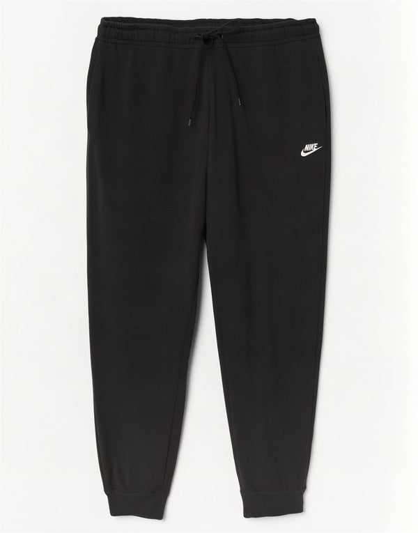 Женские укороченные спортивные брюки для бега Nike UK 22 3XL, черный хлопок