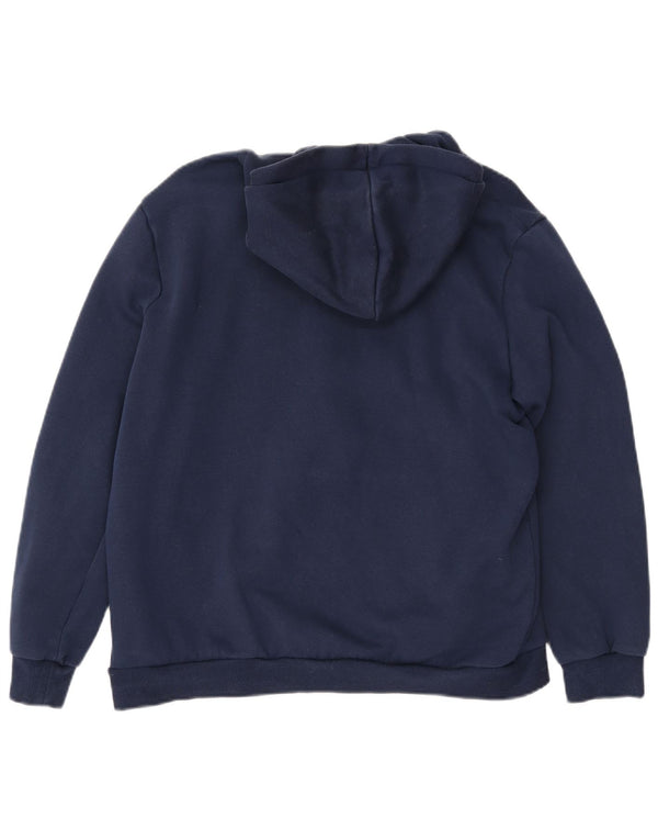 Женский джемпер с капюшоном PUMA UK 16, темно-синий, большой размер