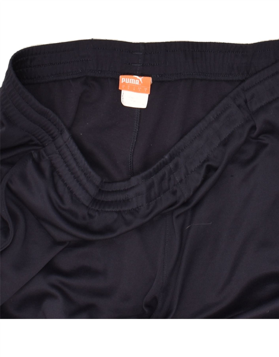 PUMA Mens Tracksuit Trousers Large Navy Blue | Vintage Puma | Thrift | Second-Hand Puma | Used Clothing | Messina Hembry 