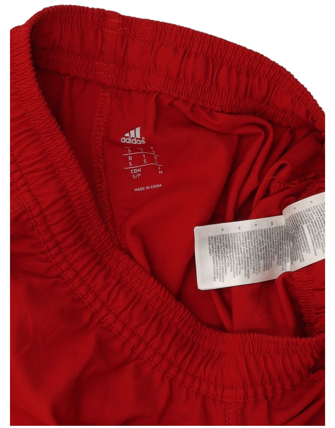 Женские спортивные шорты Adidas Climacool с графическим принтом UK 8, маленькие, красные, из полиэстера