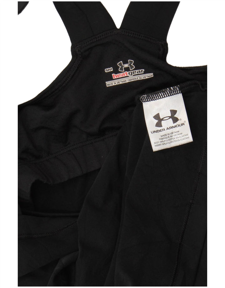 Женский жилет Under Armour Heat Gear Top UK 8, маленький черный полиэстер