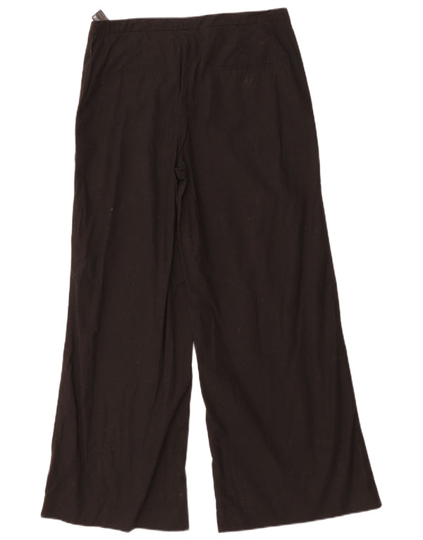 MASSIMO DUTTI Женские широкие брюки чинос EU 40 Medium W30 L29 Черные