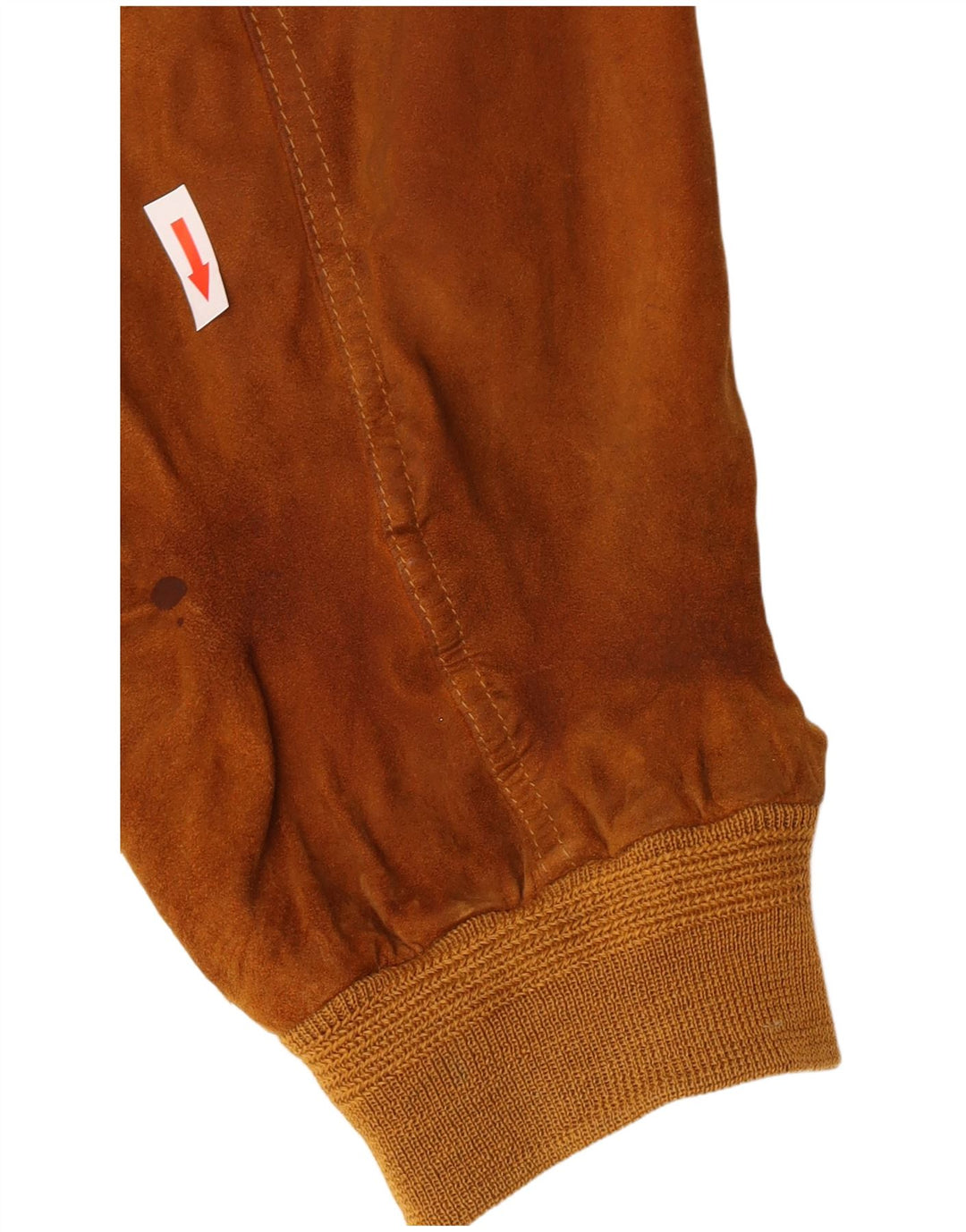 Мужская замшевая куртка-бомбер Harry&Moore EU 56 3XL, бежевая кожа