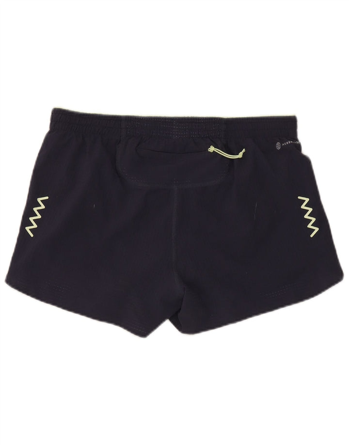 Женские спортивные шорты Adidas Aeroready UK 14, средний темно-синий, полиэстер