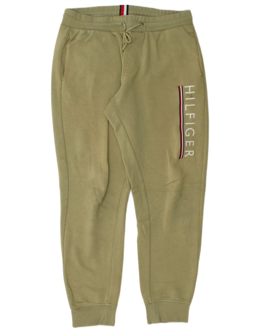 TOMMY HILFIGER Мужские спортивные брюки с рисунком, джоггеры, средний зеленый цвет