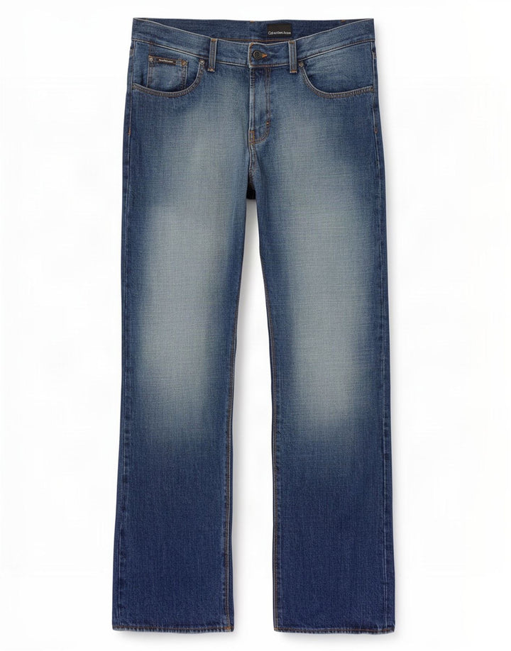 Мужские прямые джинсы Calvin Klein W33 L34, синий хлопок