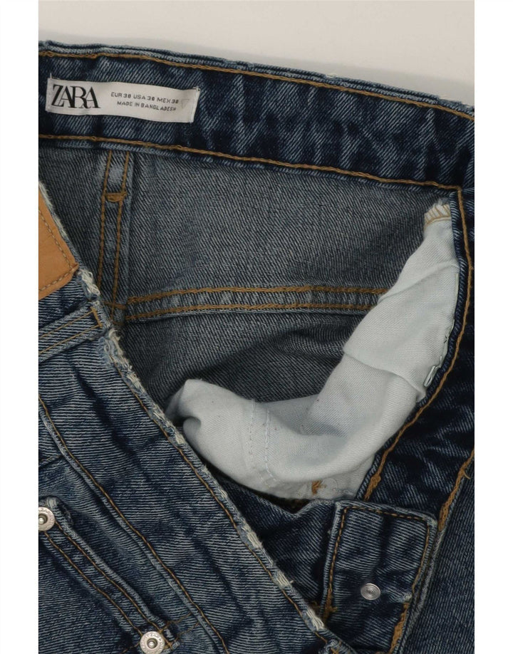 Мужские джинсовые шорты Zara EU 38 Small W30 Синие