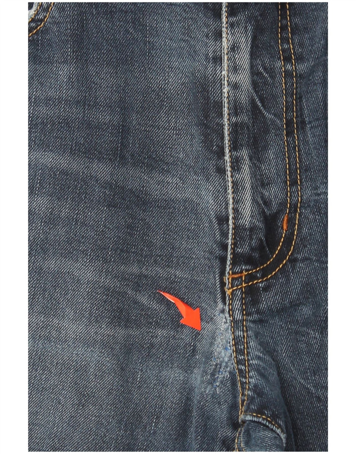 Мужские прямые джинсы MARLBORO CLASSICS W33 L29, темно-синий хлопок