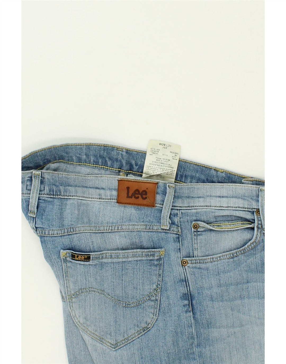 LEE Womens Jade Slim Jeans W29 L31 Blue Cotton Vintage Lee and Second-Hand Lee from Messina Hembry 