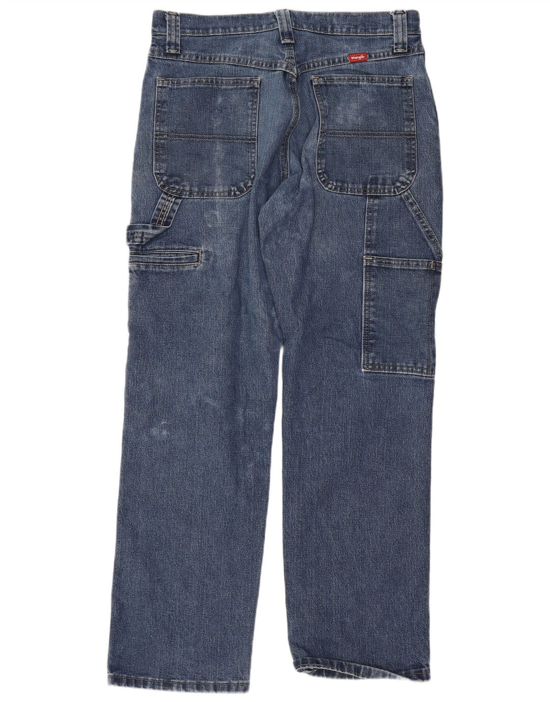 Мужские прямые джинсы-карго Wrangler W30 L30, синие, хлопок