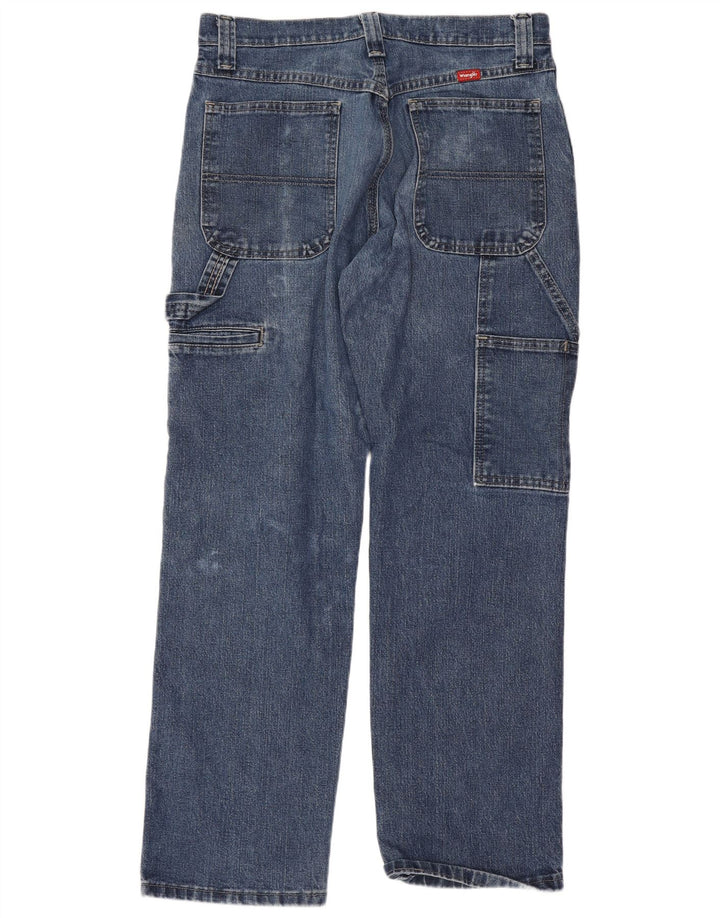 Мужские прямые джинсы-карго Wrangler W30 L30, синие, хлопок