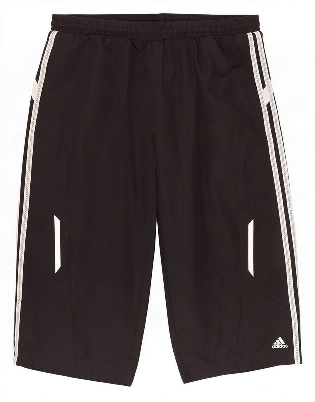 Мужские спортивные шорты-бермуды Adidas Clima 365, большие черные из полиэстера