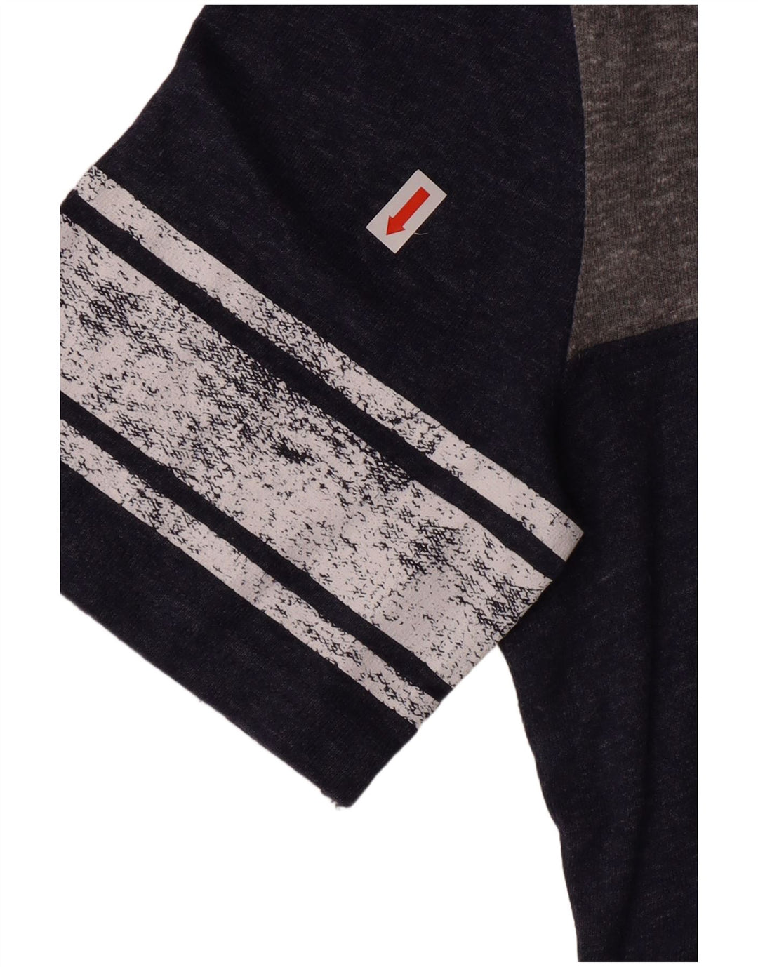 Женская футболка с рисунком Reebok Top UK 14, большой темно-синий полиэстер