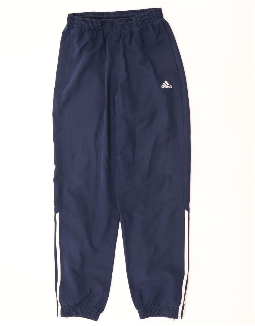 Мужские спортивные брюки Adidas Joggers среднего размера, темно-синие, полиэстер