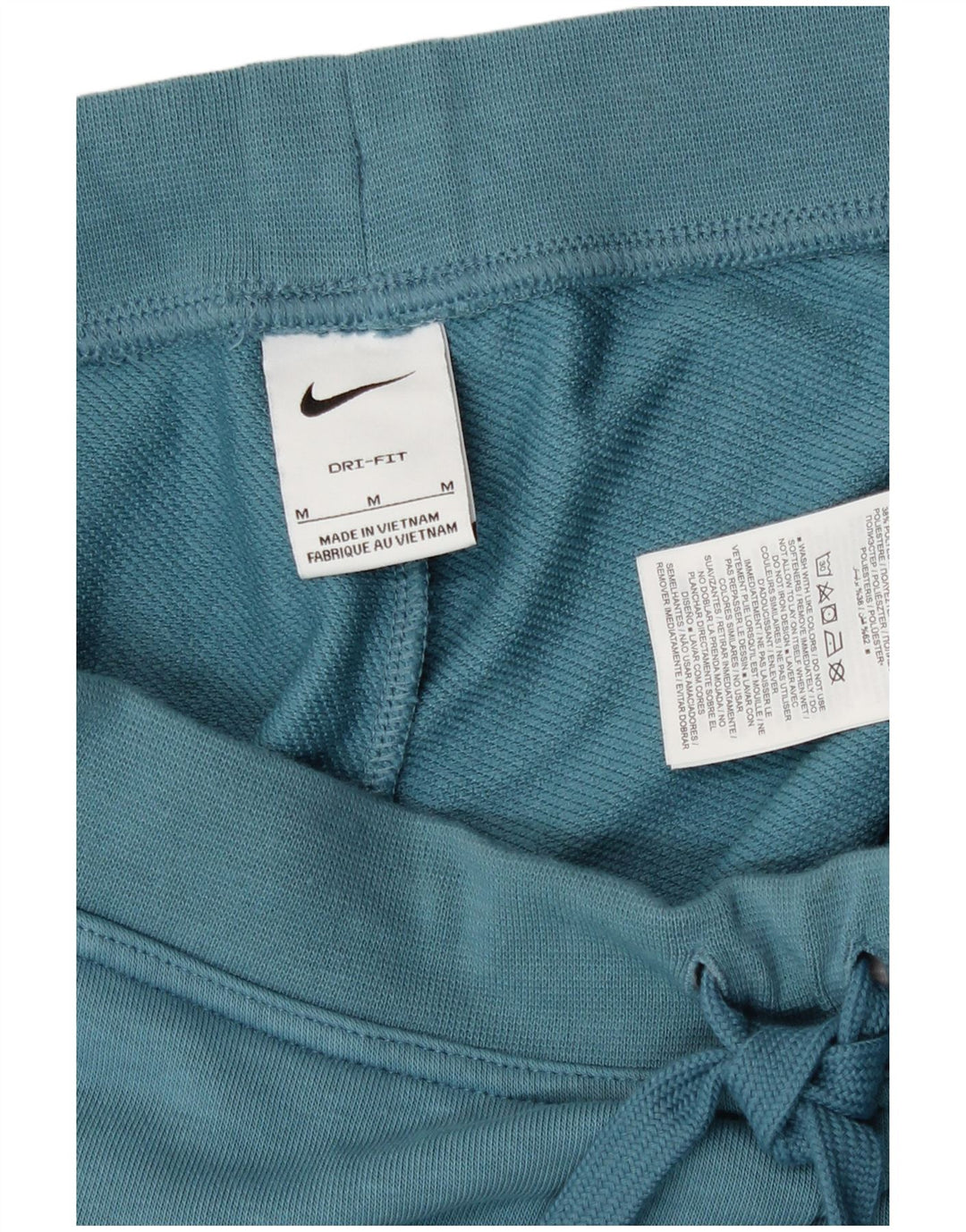 Женские спортивные брюки для бега Nike Dri Fit UK 14, средний синий
