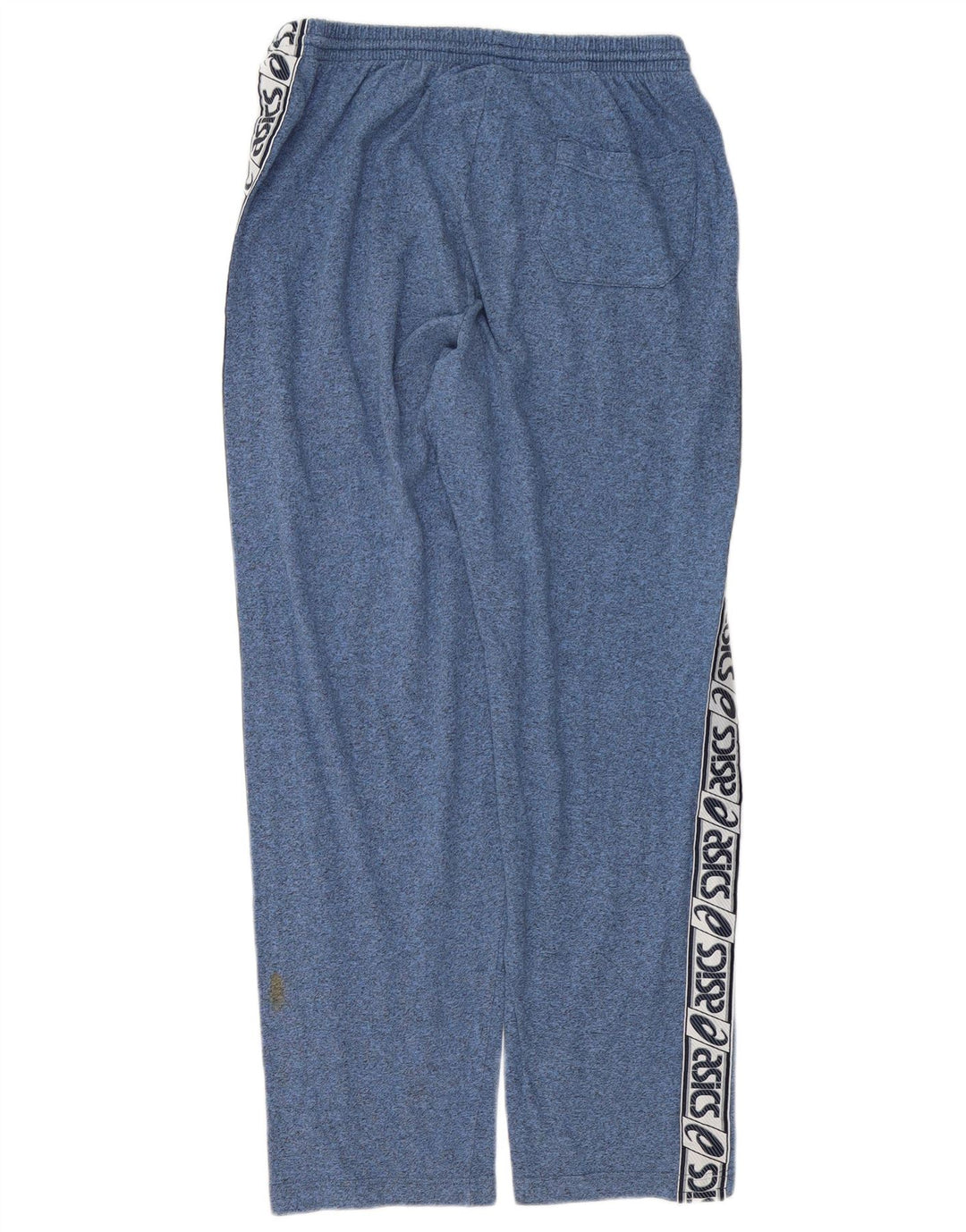 Мужские спортивные брюки Asics с графическим рисунком, большие темно-синие хлопковые брюки