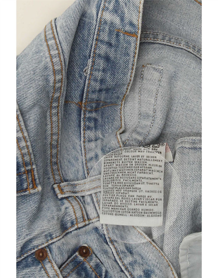 Мужские прямые джинсы Levi's W34 L36 синие, хлопок