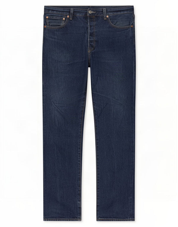 Мужские прямые джинсы Levi's 501 W34 L32 синие, хлопок