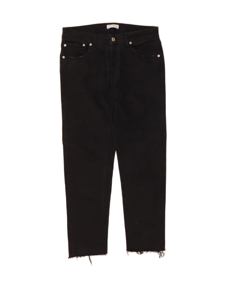 ZARA Womens Slim Jeans EU 38 Small W28 L26 Black Cotton Vintage Zara and Second-Hand Zara from Messina Hembry 