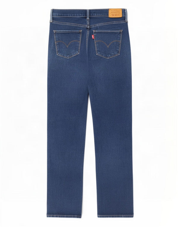 Женские прямые джинсы Levi's W28 L30 синие, хлопок