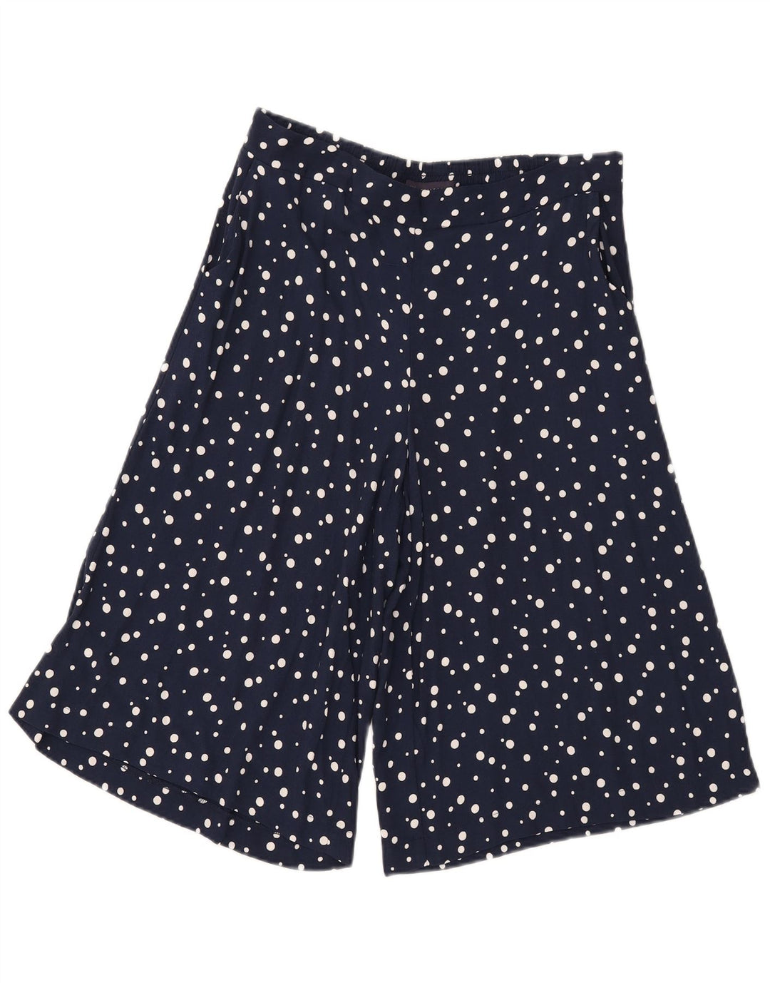 Женские шорты-бермуды Marks & Spencer UK 12 Medium W32 Темно-синие в пятнистый цвет