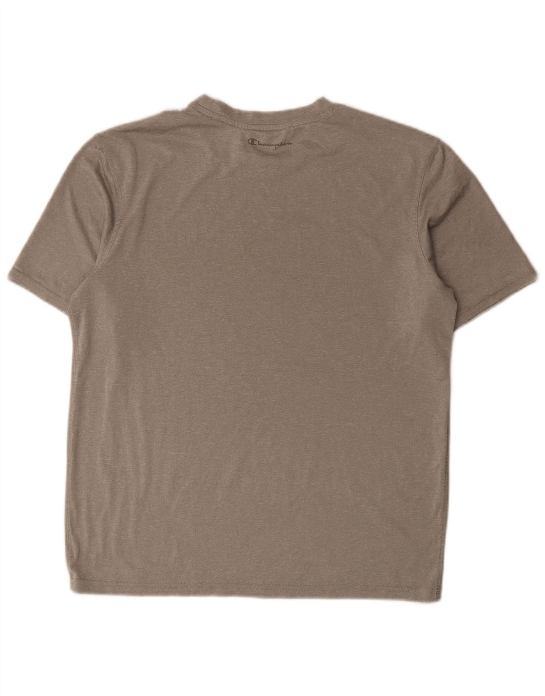 Мужская футболка Champion Top из полиэстера среднего серого цвета